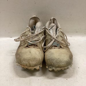Used New Balance LAX Cleats Mens White Senior 12 11725-S000492377