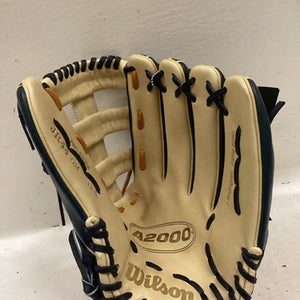 Used Wilson NEW A2000 JR44 GM BB/SB Glove RH Throw Navy Blue 12 3/4" 11725-S000492404
