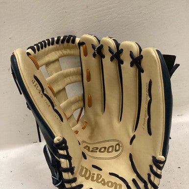 Used Wilson NEW A2000 JR44 GM BB/SB Glove RH Throw Navy Blue 12 3/4" 11725-S000492404