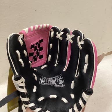 Used DICKS GLOVE BB/SB Glove RH Throw Pink 7" 11725-S000492444