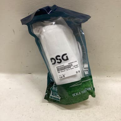 Used Soccer Shin Guards Junior White MD 11725-S000492483