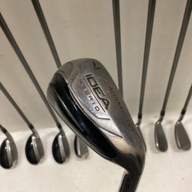 Used Adams IDEA HYBRID H2 0S Mens Iron Set RH 3I-SW 11725-S000492502
