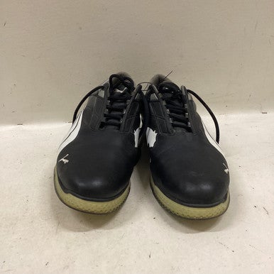 Used Puma Mens Golf Shoes Black Senior 10.5 11725-S000492241