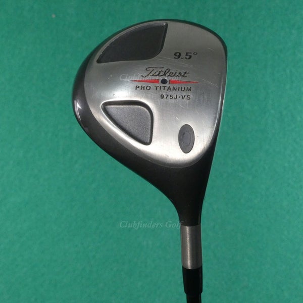 Titleist Pro Titanium 975J VS 9.5 Driver Factory Pro 4565 Graphite Stiff w/ HC