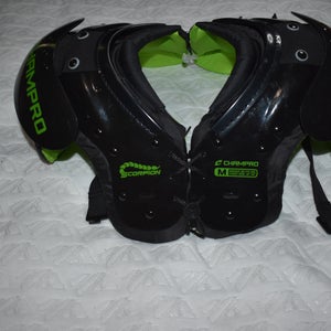 Champro Scorpion Football Shoulder Pads, Youth Medium (28-30/80-110)