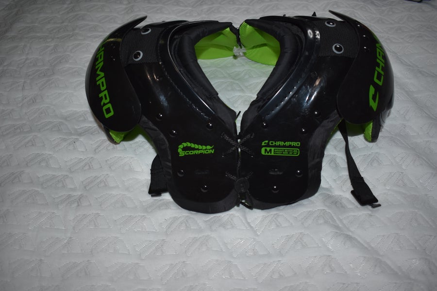 Champro Scorpion Football Shoulder Pads, Youth Medium (28-30/80-110)