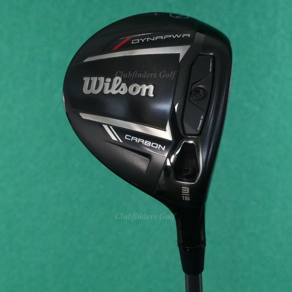 Wilson Staff DYNAPWR Carbon Fairway 15 3 Wood Diamana S 73 Graphite Stiff w/ HC