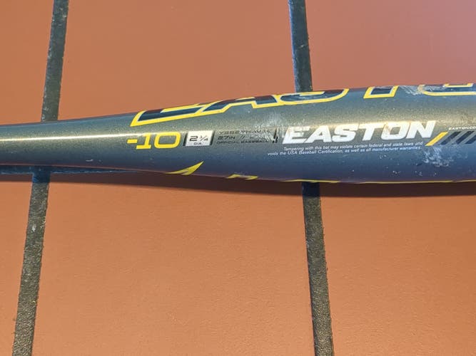 Easton USABat Certified Bat (-10) 17 oz 27" (Used)