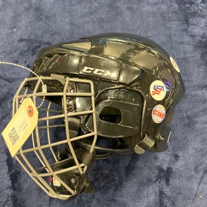 Black Medium CCM 50 Helmet (Used)