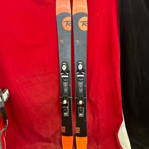 Rossignol Super 7 Powder Skis 164cm, Bindings: Rossi Axia L3, Range: 260-380mm