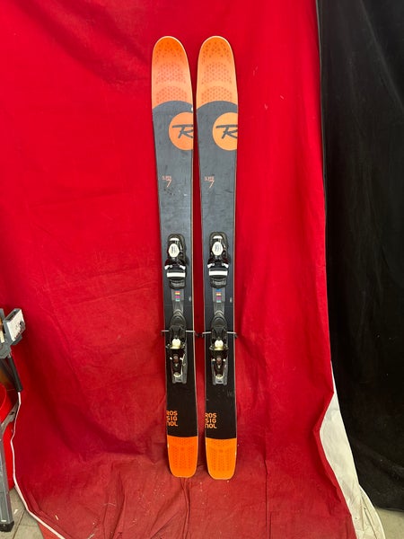Rossignol Super 7 Powder Skis 164cm, Bindings: Rossi Axia L3, Range: 260-380mm