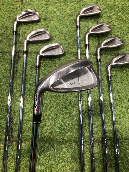 TaylorMade Rac HT Iron Set Left Handed - TaylorMade Light Metal II Shaft (Used)