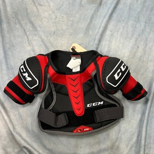 Large Youth CCM QLT 230 Shoulder Pads (Used)