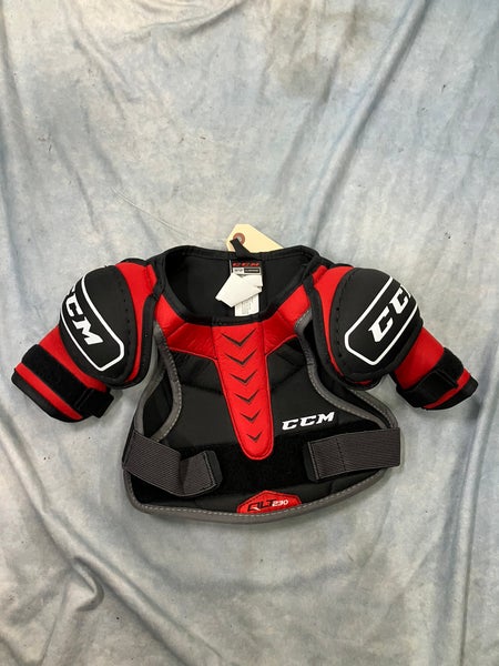 Large Youth CCM QLT 230 Shoulder Pads (Used)