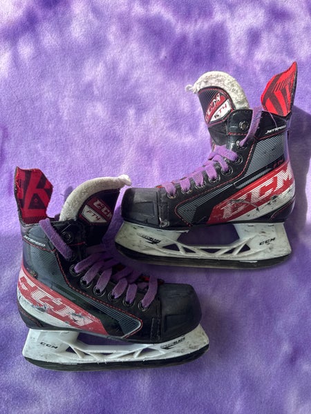 Youth CCM JetSpeed FT4 Hockey Skates Regular Width 13 (Used)