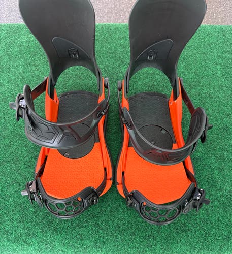 Orange Union Strata Snowboard Bindings (Used) | XL