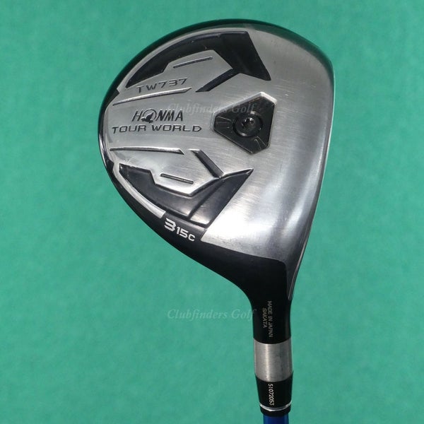 Honma TW737 Tour World Fairway 15c 3 Wood Honma Vizard EX-Z65 Graphite Stiff