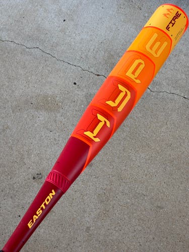 2025 Easton Hype Fire Composite Bat USSSA Certified (-8) Composite 23 oz 31" (Used)