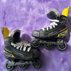 Youth CCM Super Tacks 9350 Inline Skates Regular Width Size 12 (Used)