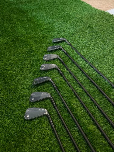 Men's 2023 TaylorMade P790 Right Handed Iron Set Stiff Flex Steel Shaft (New)