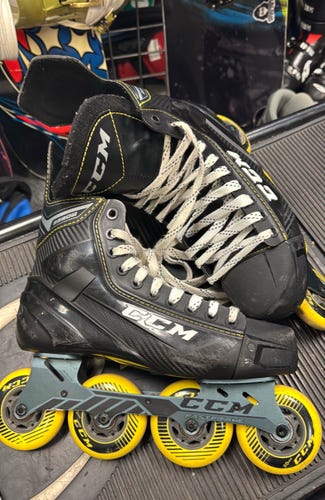 CCM Super Tacks 9350 (Used) Senior Size 8 Inline Skates 9350R roller skate blades skates blade