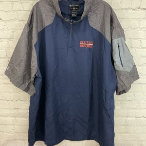 Holloway Adult's 100% Polyester Short-Sleeve Lightweight Windbreaker Navy XXXL