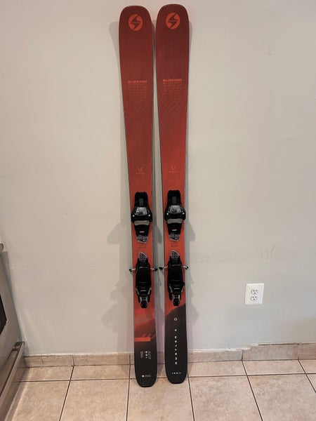 2025 Blizzard  Rustler 9 168 cm Powder Skis With Bindings Max Din 13 (Used)