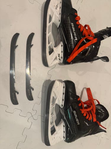 Bauer Supreme Mach Hockey Skates Fit 2 Senior 8.5 D