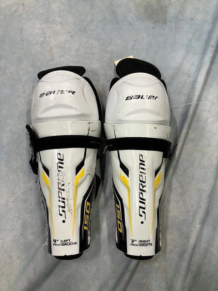 Youth Bauer Supreme 150 Shin Pads 9" (Used)