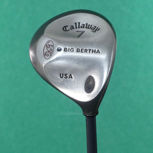 Callaway Original Big Bertha Fairway 7 Wood Factory RCH 90 Graphite Regular