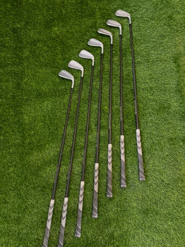 Men's 2023 TaylorMade P790 Right Handed Iron Set Stiff Flex  Steel Shaft (New)