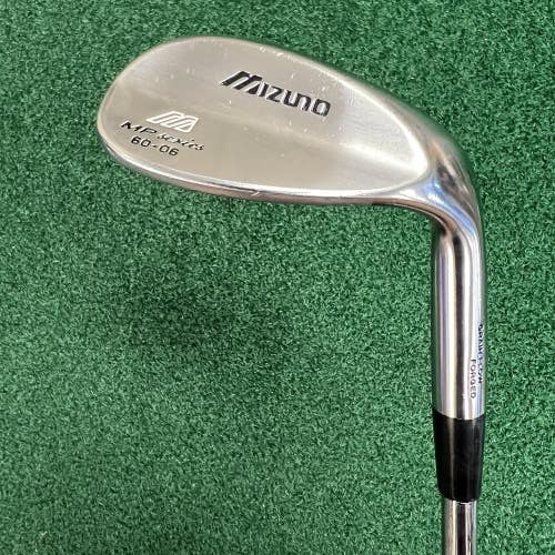 Mizuno MP Series Chrome 60-06 Lob Wedge LW Men's Right Hand Steel Shaft
