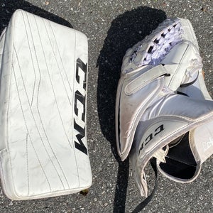 CCM Eflex 3.5 Goalie Glove & Blocker – Regular Hand Excellent Condition – Used