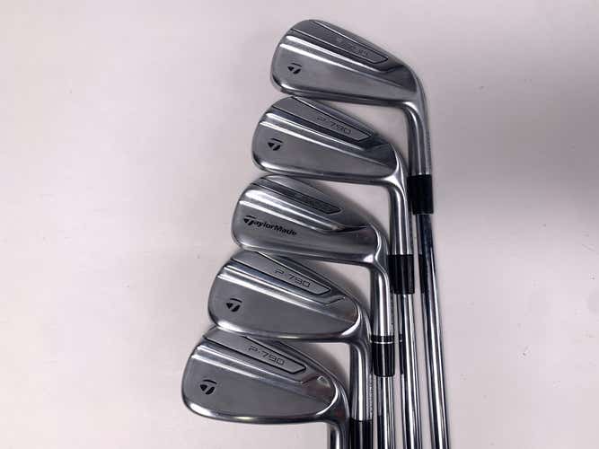 TaylorMade P790 2019 Iron Set 5-9 True Temper DG 105 S300 Stiff Steel Mens RH