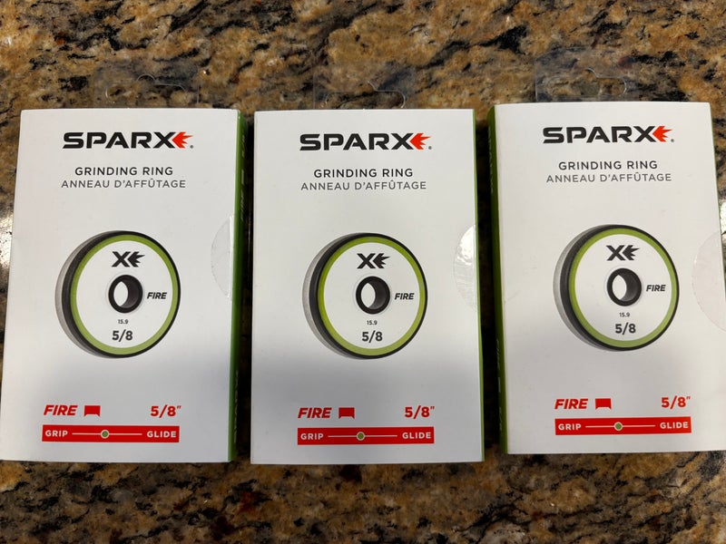 (New) Sparx 5/8 Fire Grinding Rings