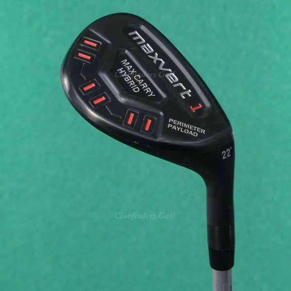 VLS Golf Maxvert 1 Hybrid 22 Utility Club Factory 50g Graphite Seniors