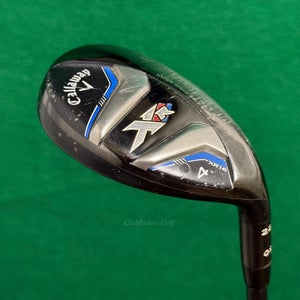 Callaway XR16 OS 22 Hybrid 4 Iron Mitsubishi Rayon Fubuki AT 50 Seniors