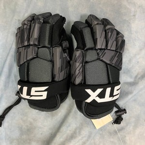 Black STX Stallion 75 Lacrosse Gloves Yth Extra Small (Used)