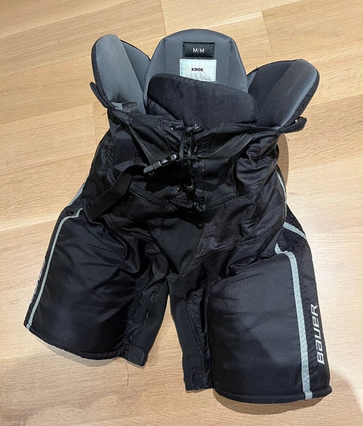 Pro Stock LA Kings Bauer Nexus Lite Pants Black Senior Medium