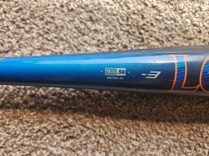 2023 Louisville Slugger Atlas Alloy BBCOR Certified Bat (-3) 29 oz 32"