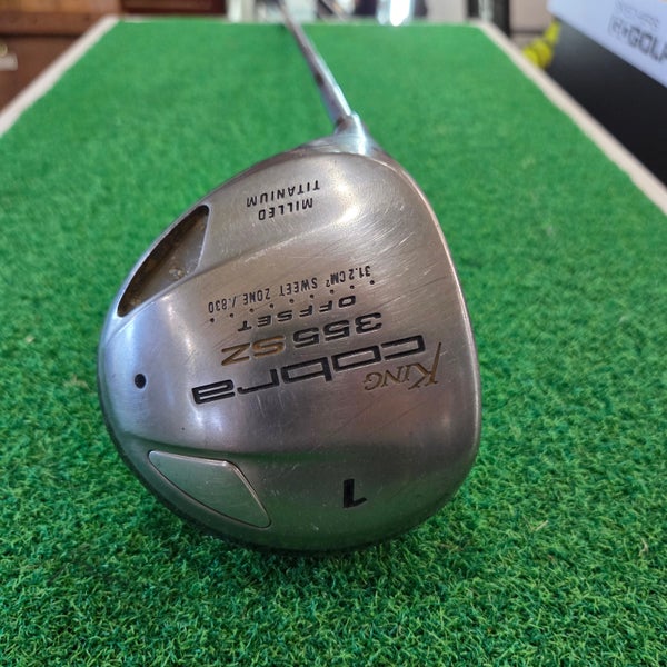 Cobra 355SZ Offset Driver LADIES Left Hand Graphite *used*