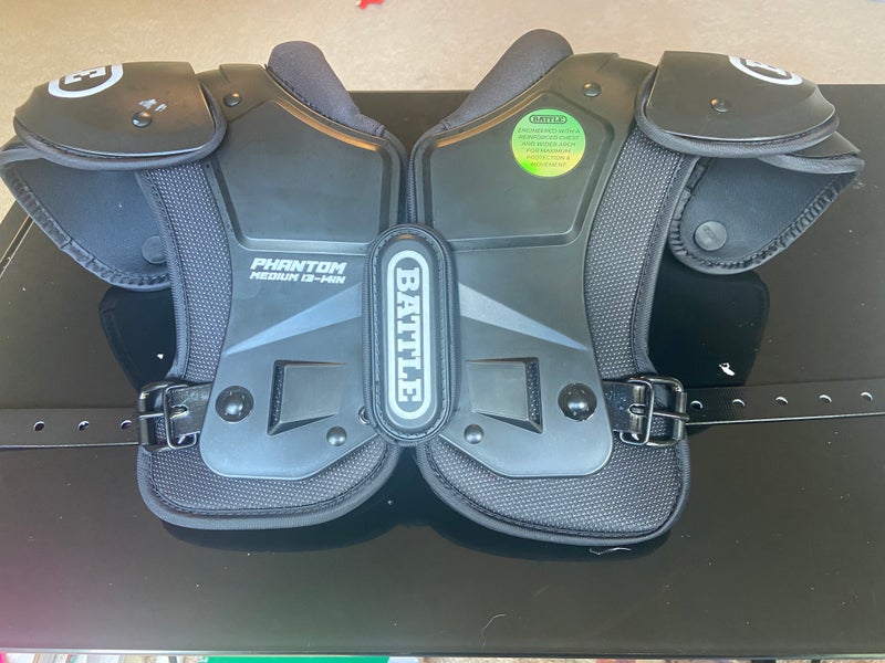 Medium Youth Battle Phantom Shoulder Pads (New)