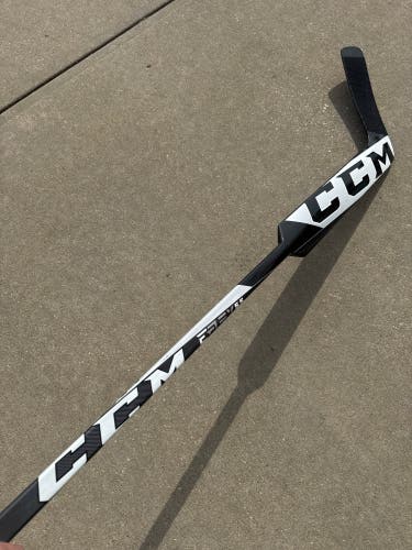 Junior CCM Eflex 5.5 Goalie Stick Regular 21" Paddle (Used)