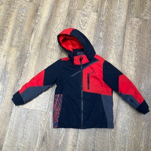 Black/Red Spyder Inuslated Ski Jacket | Youth Size 6
