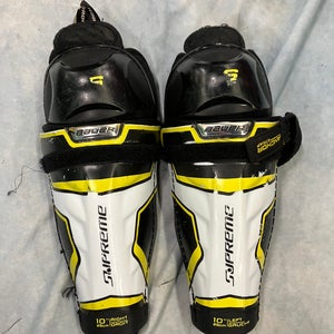 Junior Bauer Supreme 2S Shin Pads 10" (Used)