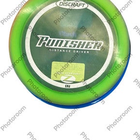 Used Discraft PUNISHER Disc Golf Driver Green 10299-S000301303