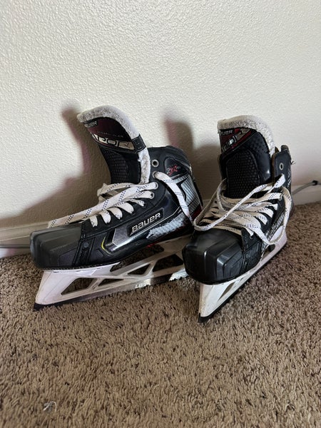 Bauer Vapor 2X Pro Hockey Goalie Skates Regular Width 8.5 (Used)