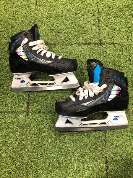 Intermediate True TF7 Hockey Goalie Skates Regular Width Size 5.5 (Used)