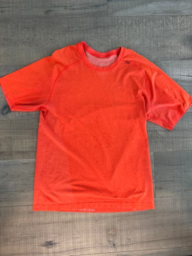 Lululemon Metal Vent Tech Shirt Orange M
