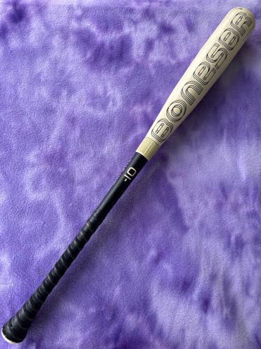 2024 Warstic Bonesaber Hybrid Bat USABat Certified (-10) Hybrid 20 oz 30" (Used)